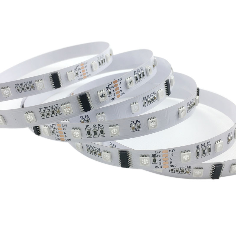 DMX512 RGB DC24V 50IC 300LEDs Dream Color Programmable Parallel signal - HTTP Breakpoint Resume Transmission Madrix Control Flex LED Strip Lights, 16.4feet/roll DMX512 RGB DC24V 50IC 300LEDs Dream Color Programmable Parallel signal - HTTP Breakpoint Resume Transmission Madrix Control Flex LED Strip Lights, 16.4feet/roll